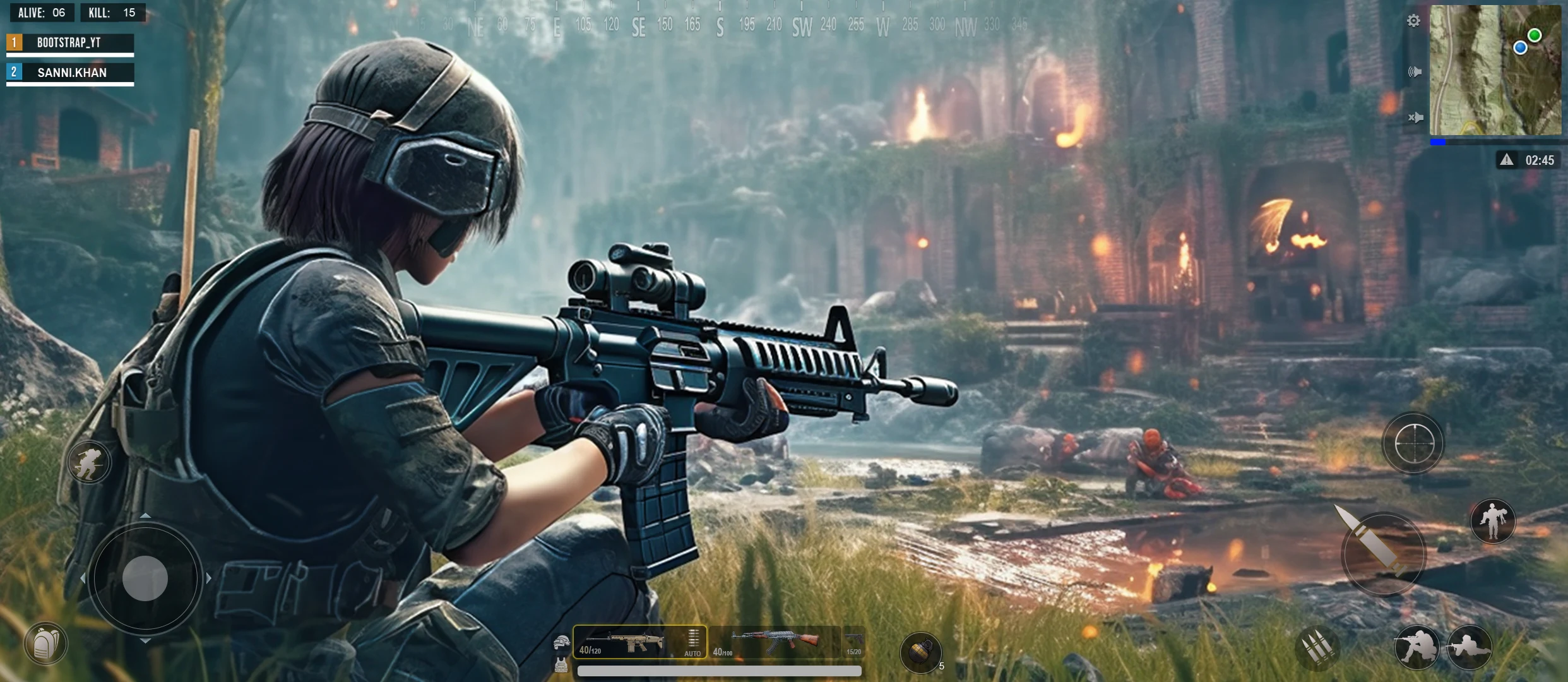 BattleStrike Commando Gun Game screenshot
